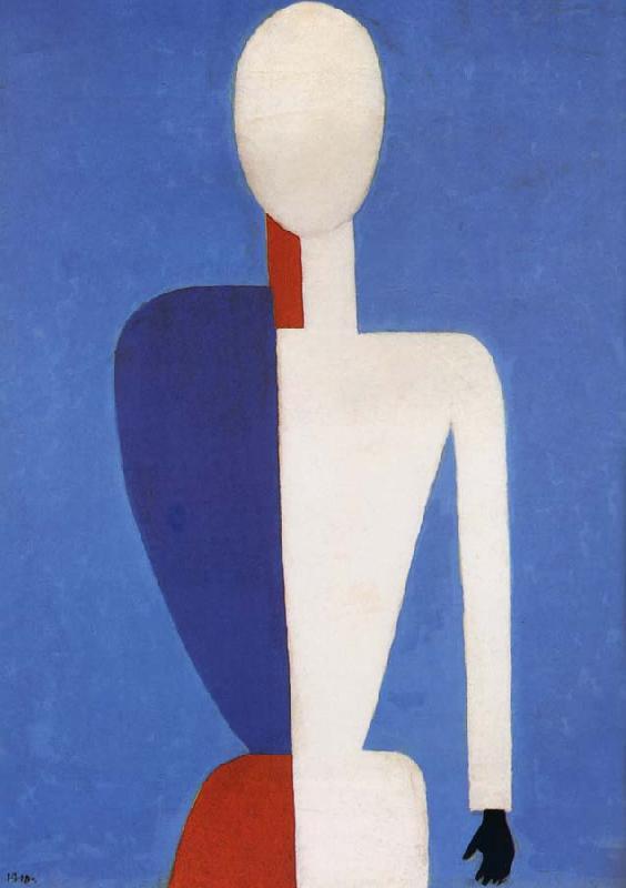 Kasimir Malevich Half-length oil painting image